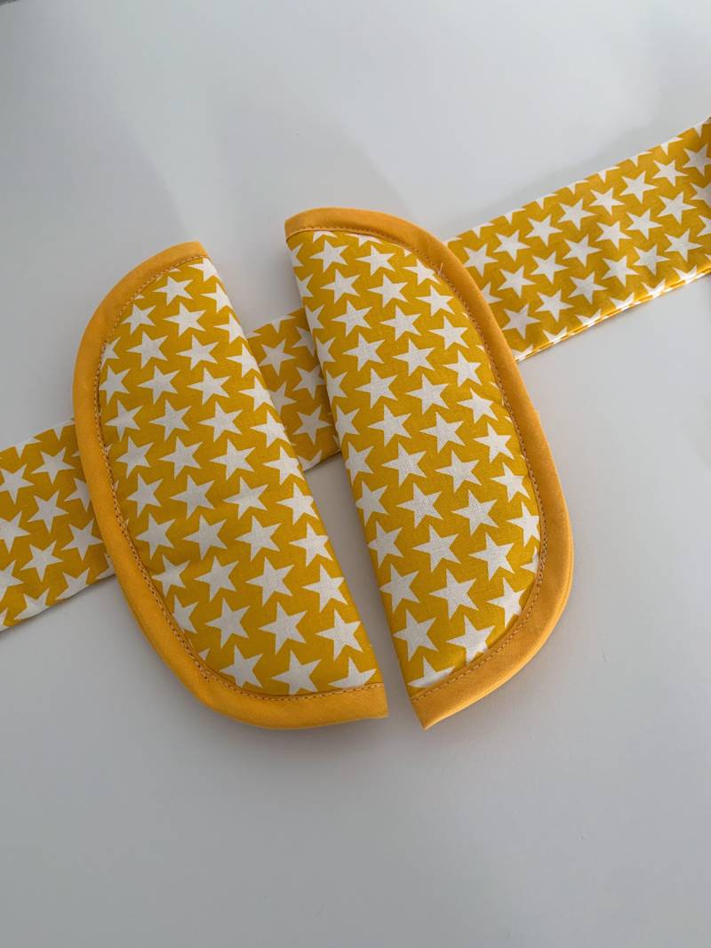 Gurtpolster + Bügelschoner Für Kinderwagen Buggy Bugaboo Stars Gelb von Etsy - Rafetti
