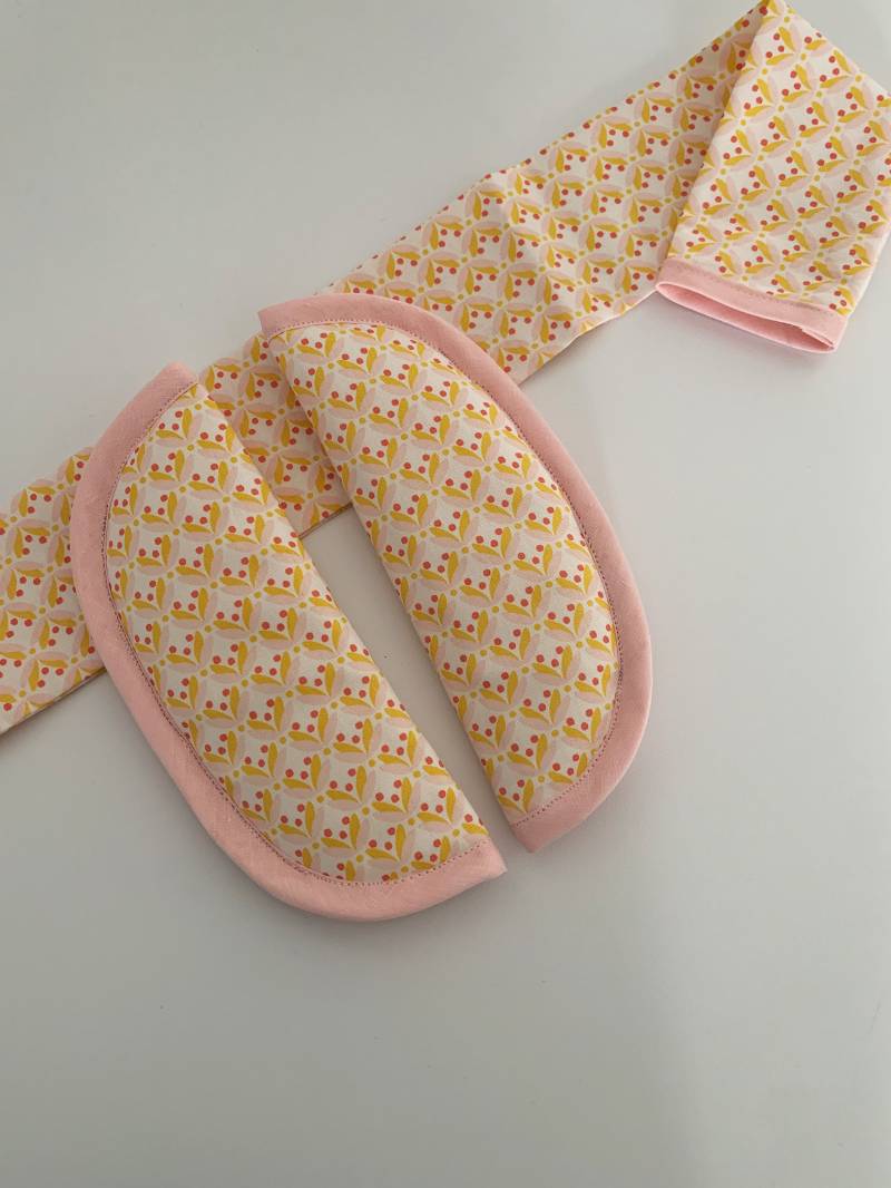 Kinderwagen Bezug Set Gurtpolster Schutzbezug Bügelschoner Passend Bugaboo Flower von Etsy - Rafetti