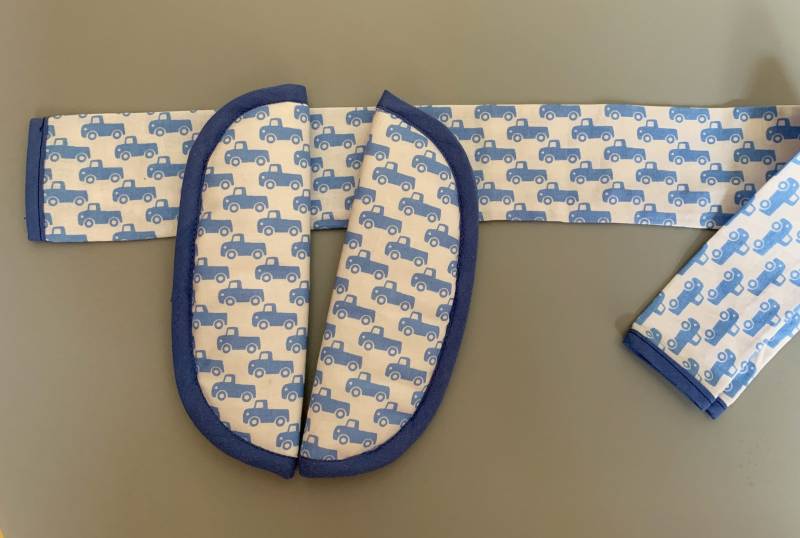 Kinderwagen Buggy Bezug Set Gurtpolster Bügelschoner Autos von Etsy - Rafetti