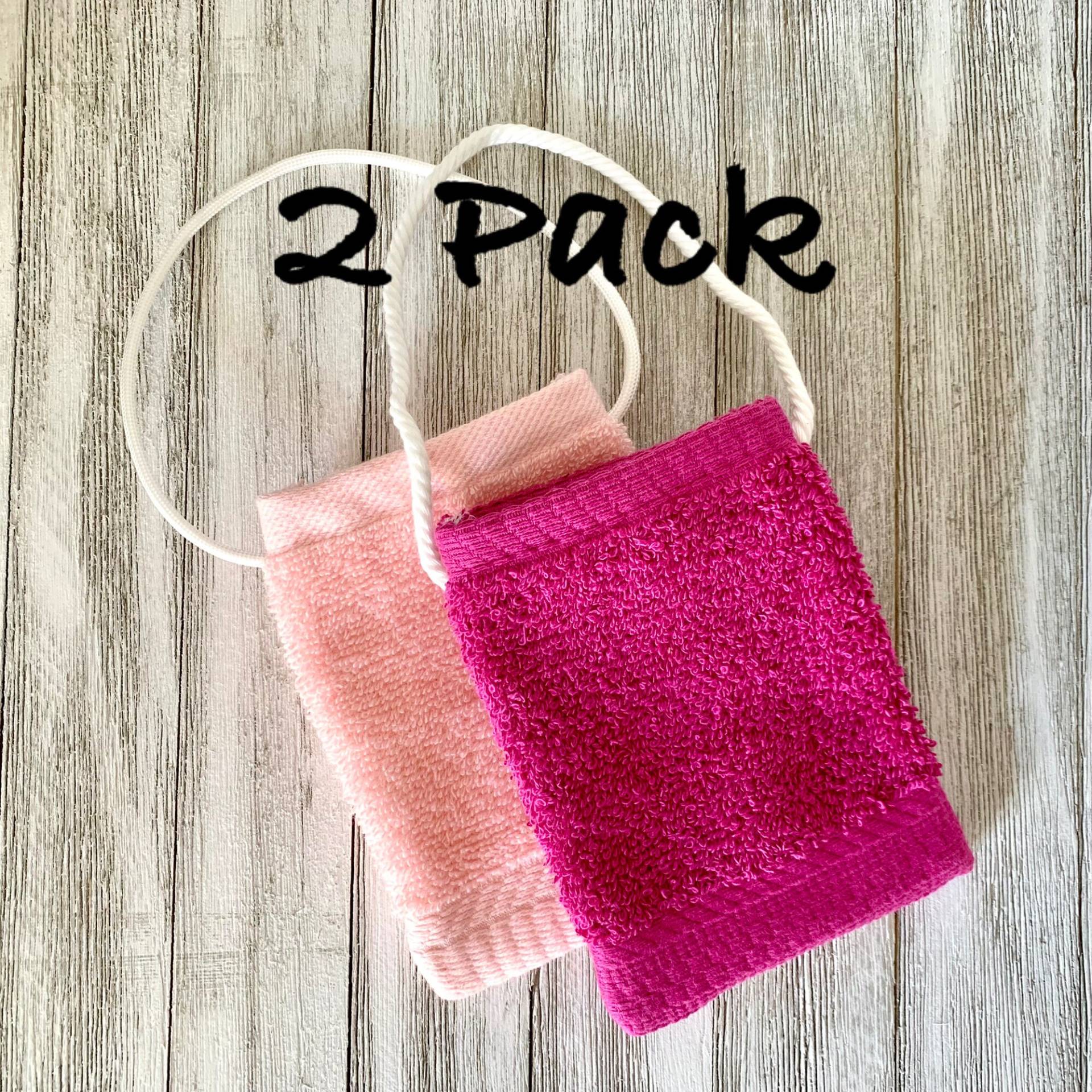 2Er Pack Seife Saver Tasche Seifenbeutel 100% Frottee Baumwolle - Blau Weiß Rosa Lavendel Teal Seifensäckchen, Seifentasche, Spa Geschenk 2Er Pack Seife Saver Tasche Seifenbeutel 100% Frottee Baumwolle - Blau Weiß Rosa Lavendel Teal Seifensäckchen, Seifentasche, Spa Geschenk von Etsy - RagPads