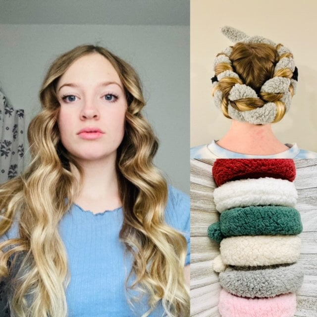 Heatless Curls Ribbon/Robe Curl Band Heatless Lockenwickler Für Beach Wave Locks Und Langes Haar Curling Stirnband Kind Teenager Mädchen Frauen von Etsy - RagPads
