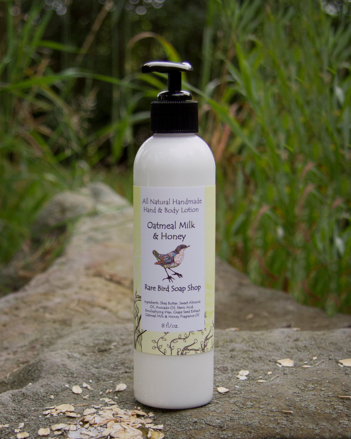Hafermilch & Honig Bodylotion Mit Sheabutter von Etsy - RareBirdSoapShop