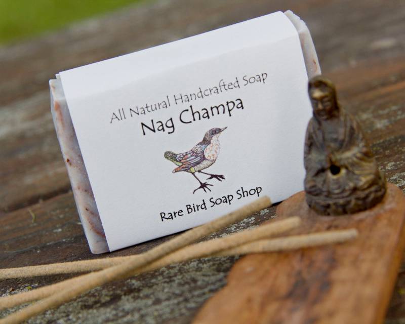 Nag Champa Soap-Handgefertigte Seife Nag Champa Soap-Handgefertigte Seife von Etsy - RareBirdSoapShop