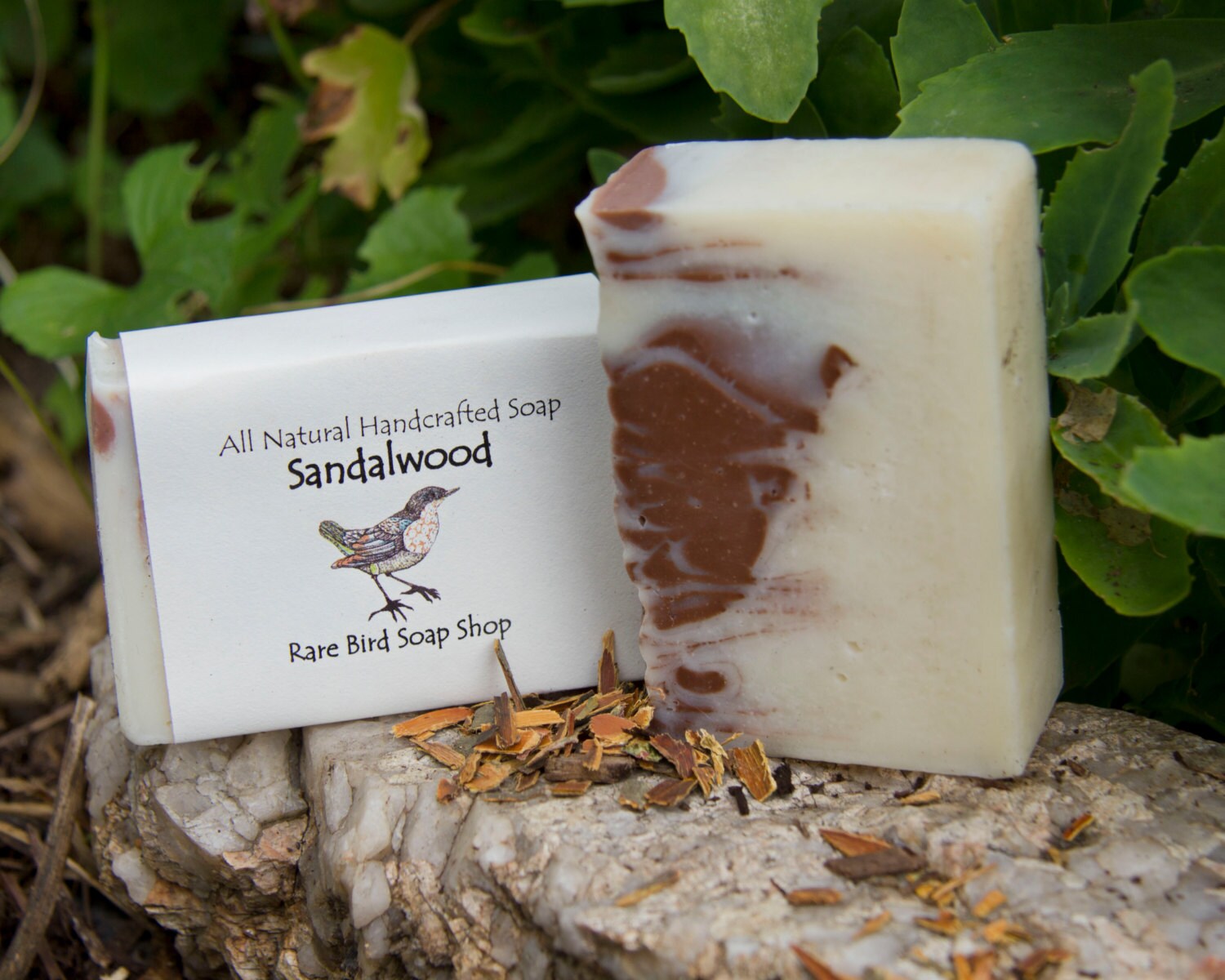 Sandelholz Seife von Etsy - RareBirdSoapShop