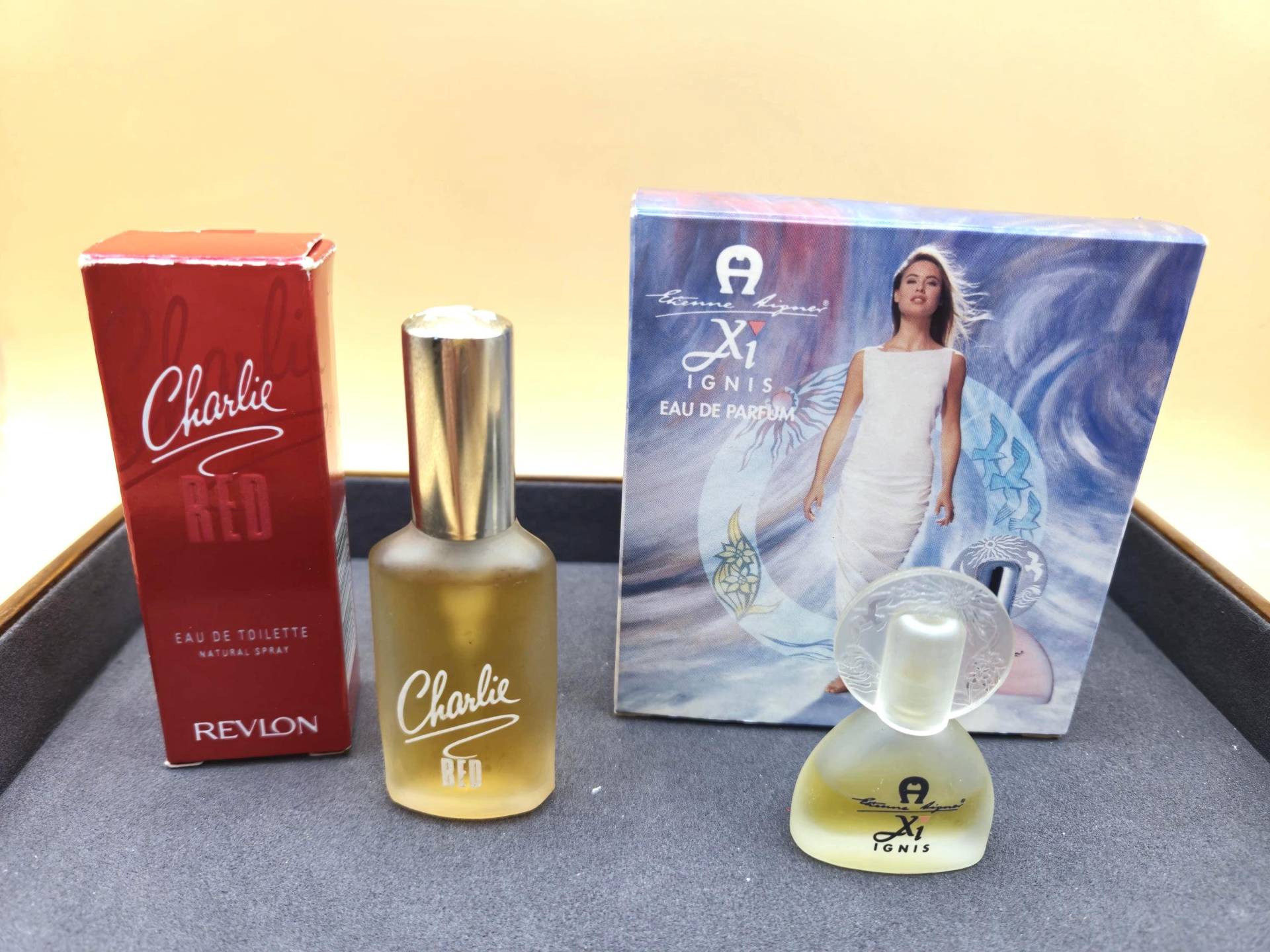 2 Parfum Miniaturen Im Original Karton von Etsy - Rareandvintageluxury