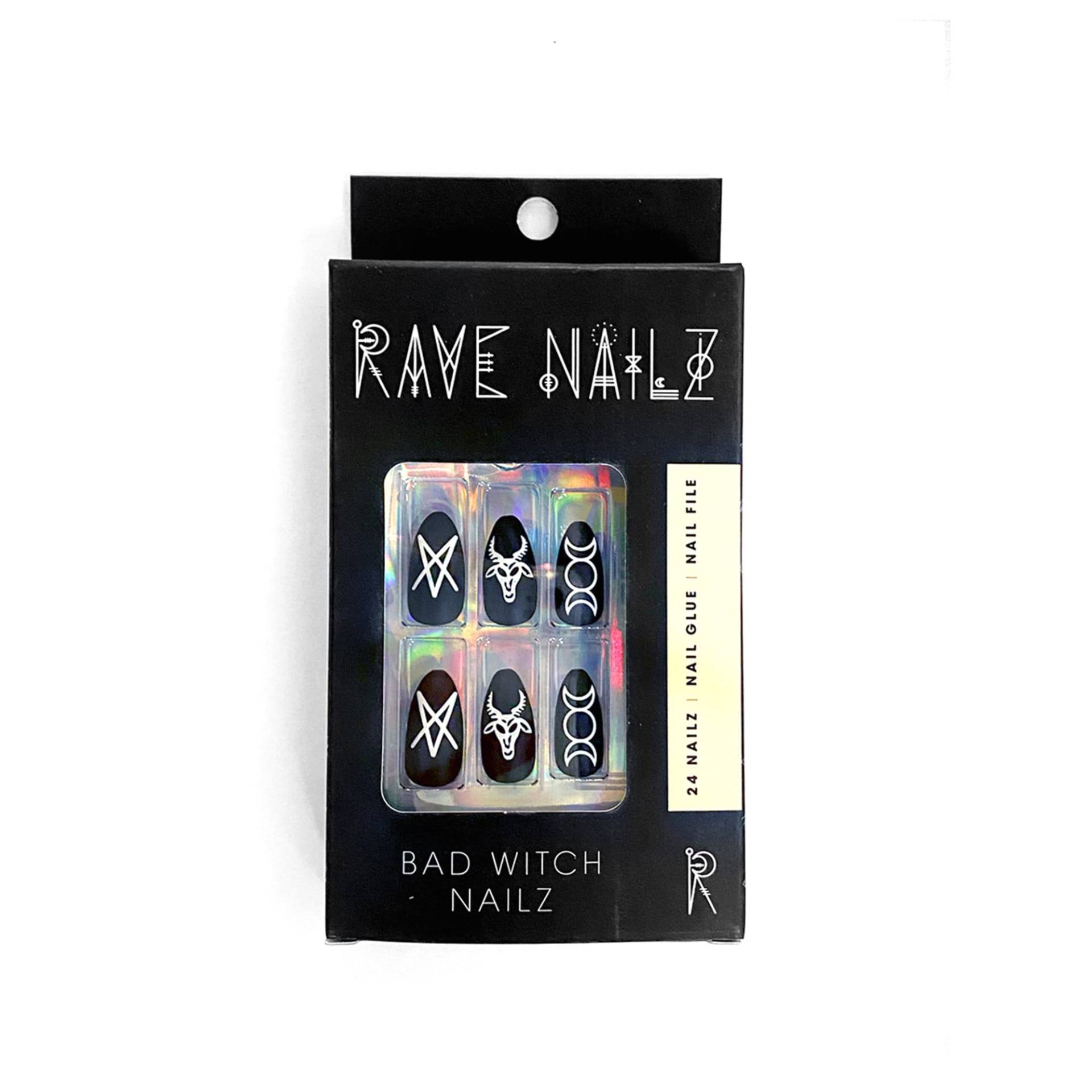 Bad Witch Nailz von Etsy - RaveNailz