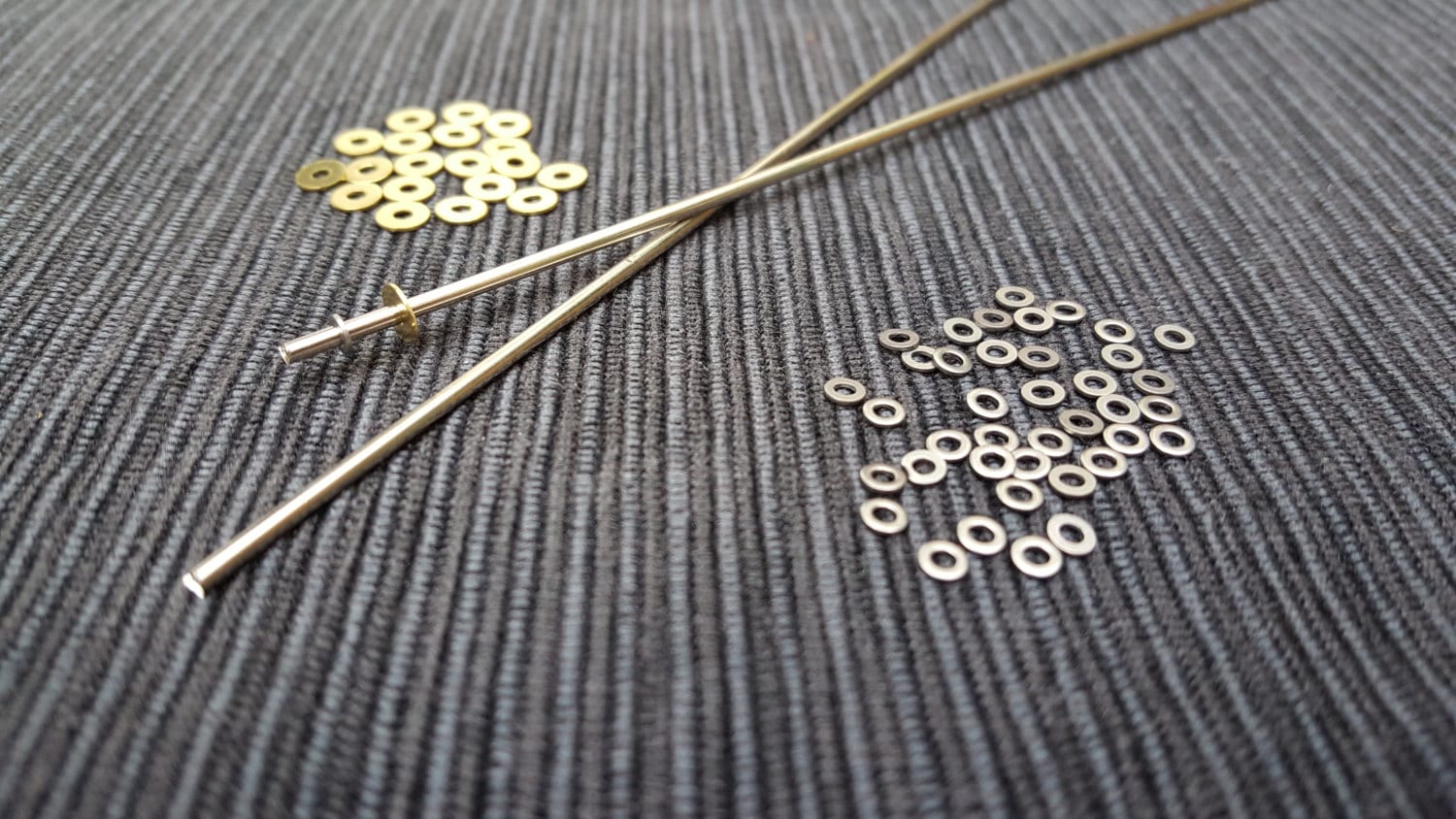 Rasiermesser Washer & Pin Kit | Neusilber von Etsy - RazorsandMore