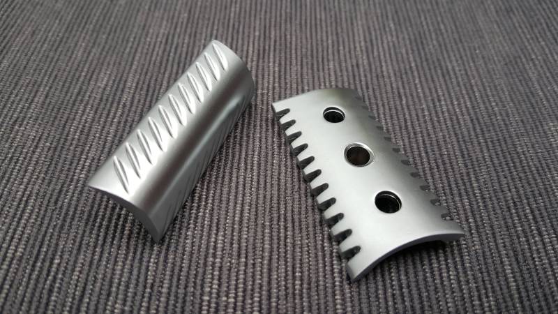 Windrose Offener Kamm Nur Für Den Rasierhobelkopf Satiniert/Poliert Made in Uk von Etsy - RazorsandMore