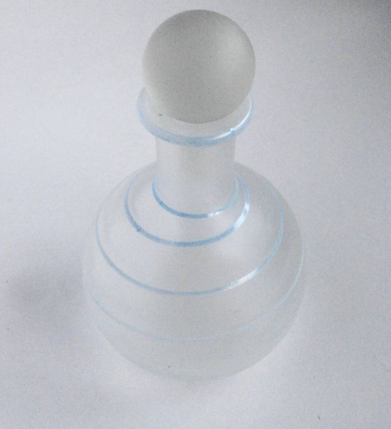 Vintage Milchglas, Parfüm Flasche - Duft von Etsy - ReTainReMakeReNew