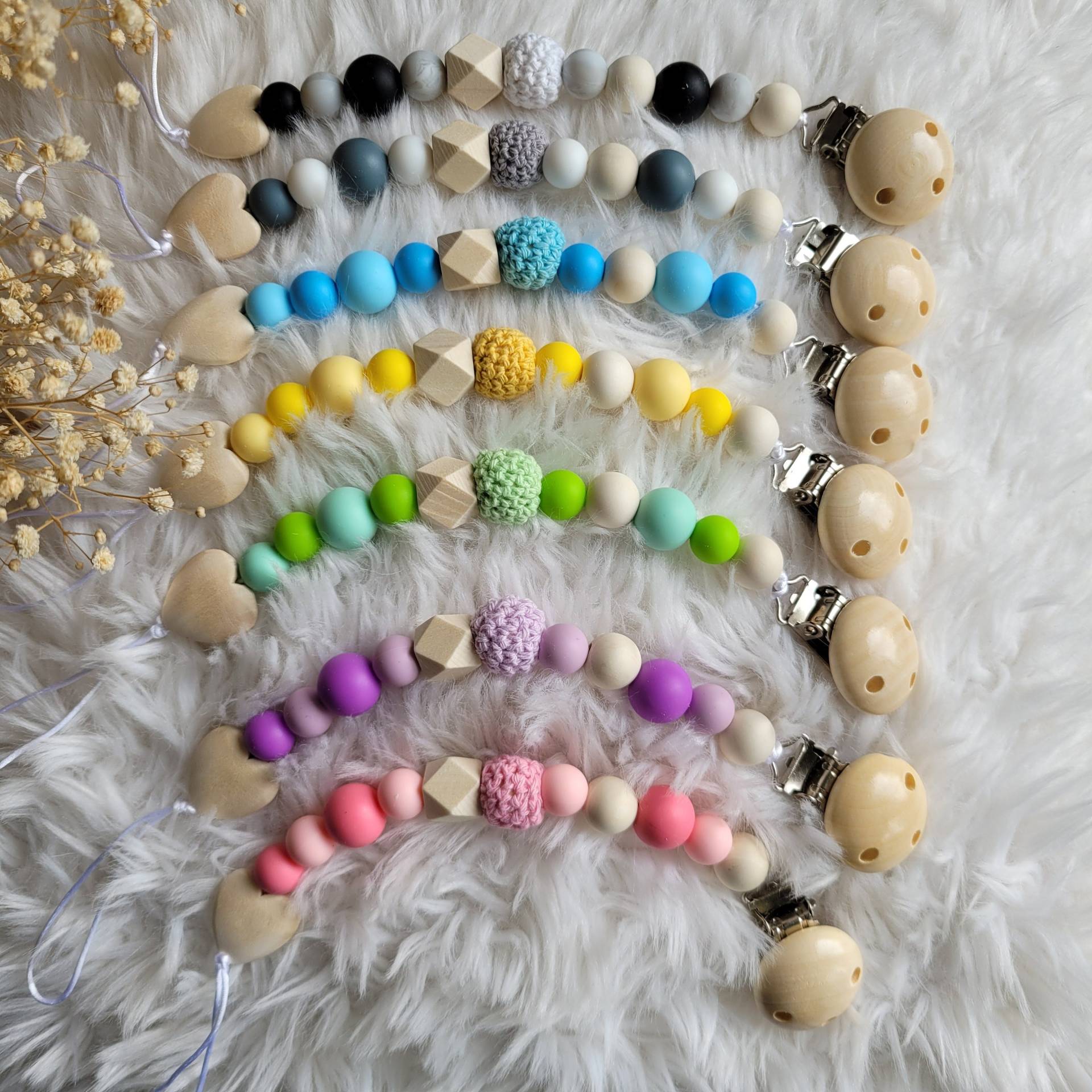 Schnullerkette Handgefertigt Mädchen Jungen Schnullerkette Handgefertigt Mädchen Jungen von Etsy - ReUnikat