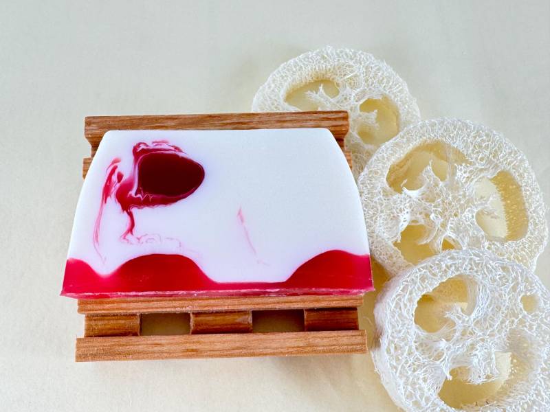 Seife Cranberry Naturseife von Etsy - ReVitalDuftundGenuss