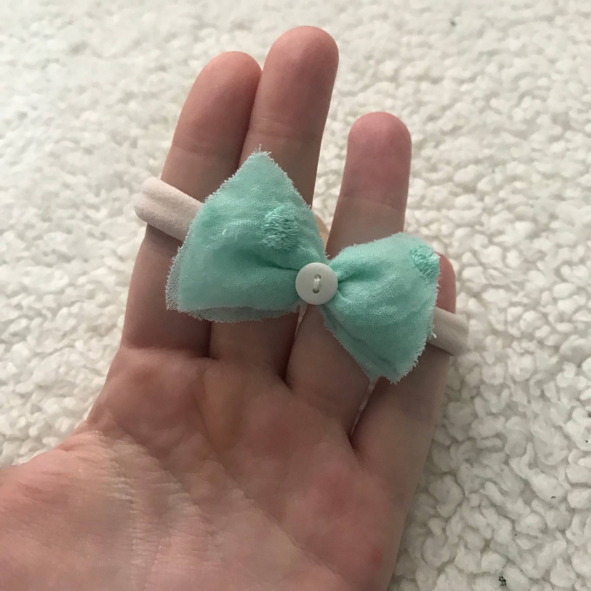 Baby Blau Schleife Baby Blau Schleife von Etsy - RecycledJoyByBri