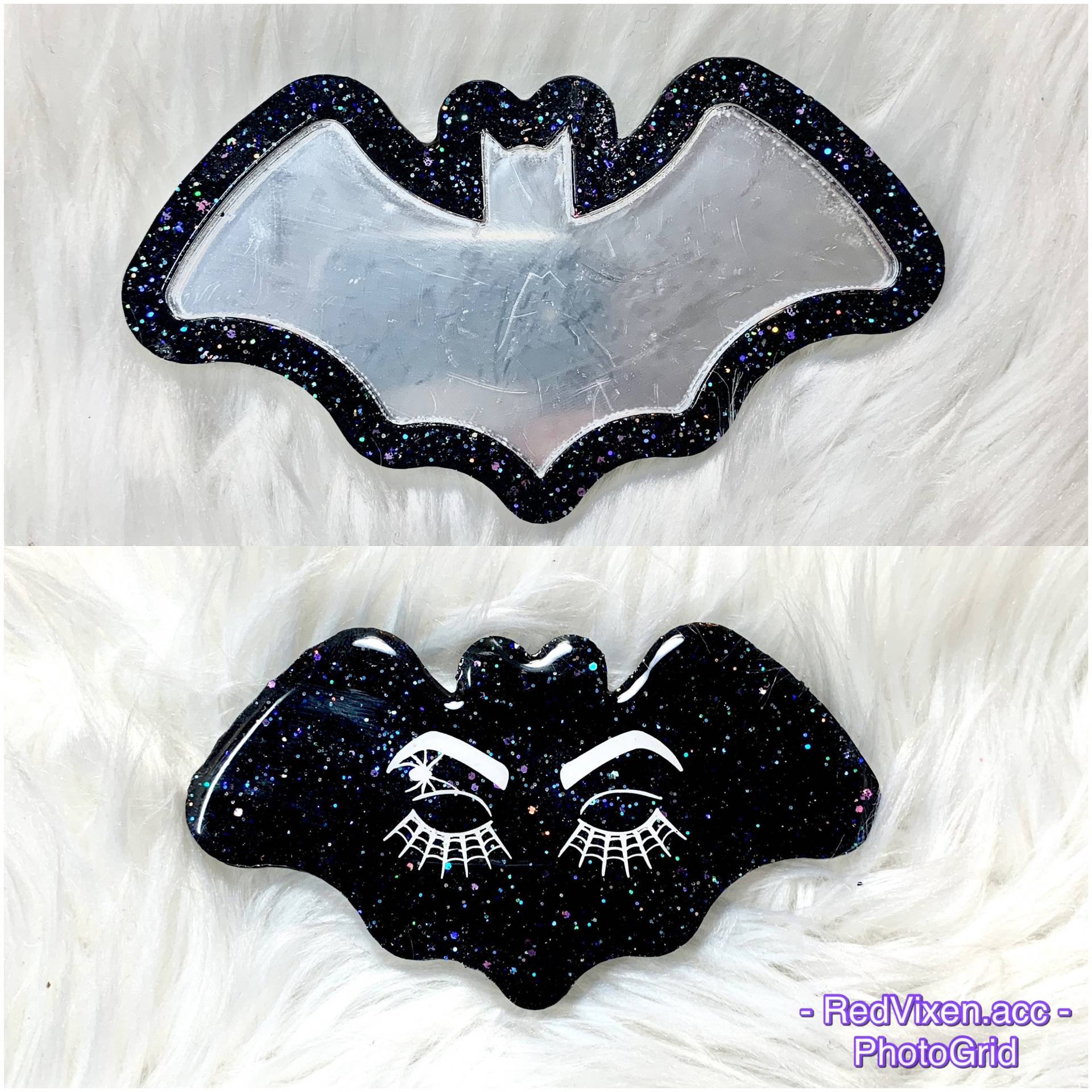 Fledermaus Galaxy Glitzer Kompaktspiegel | Glitzerspiegel Reisespiegel Halloween Glitter Wimpern Fledermaus Galaxy Glitzer Kompaktspiegel | Glitzerspiegel Reisespiegel Halloween Glitter Wimpern von Etsy - RedVixenAcc