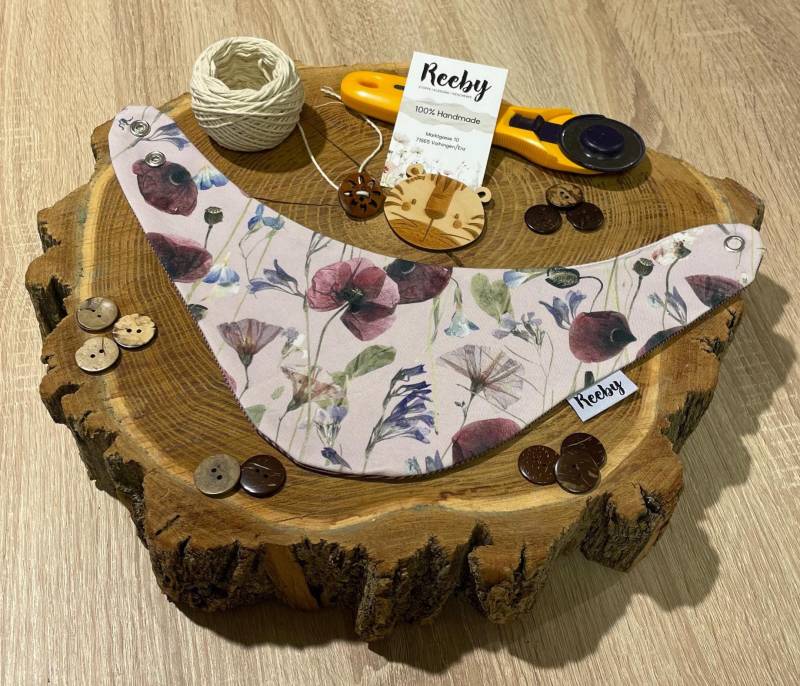 Lätzchen | Dried Poppy Seeds Baby Dreieckstuch 0 - 5 Jahre von Etsy - ReebyStore