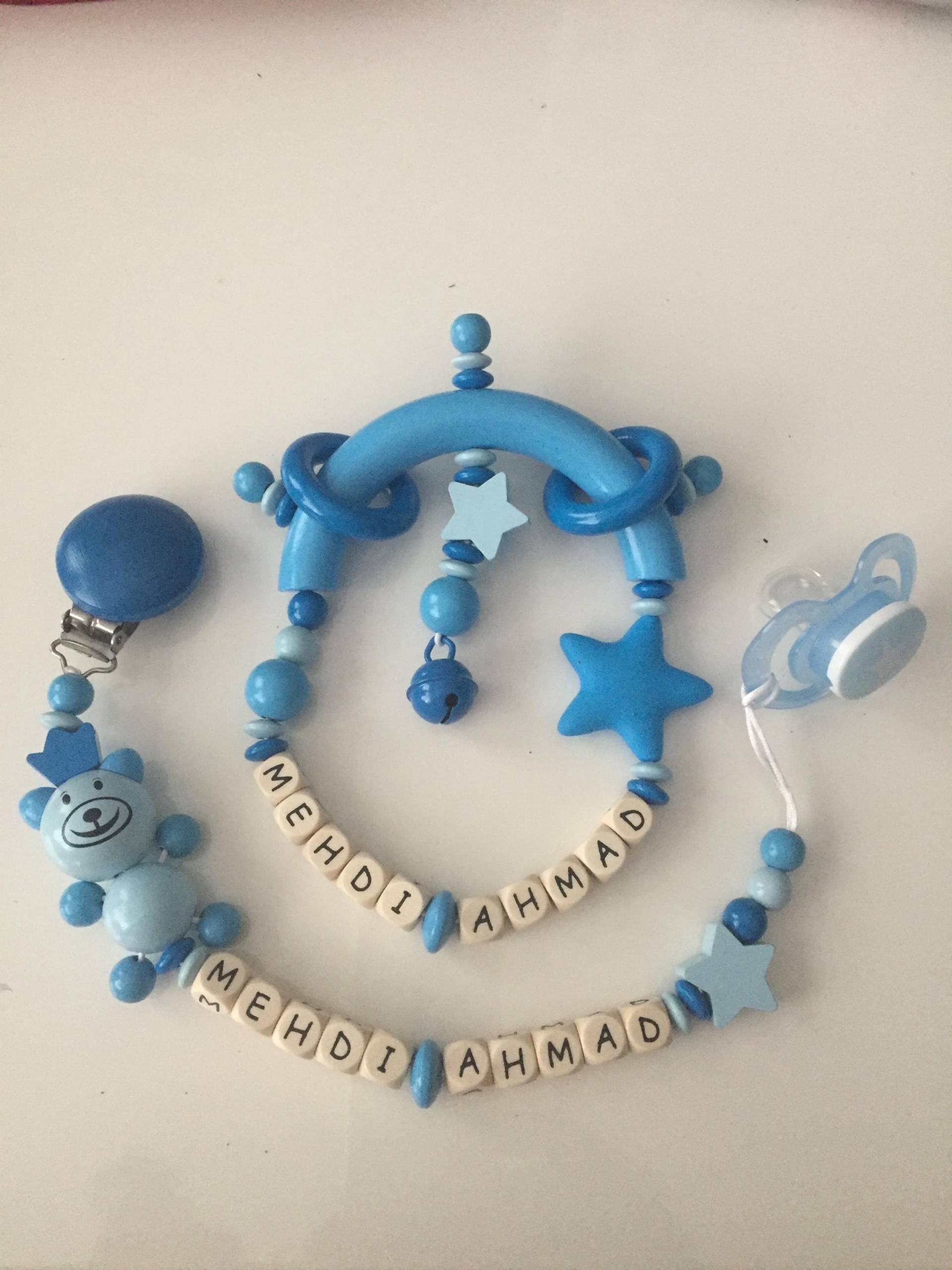 Schnullerkette Und Rassel Im Set von Etsy - Regalidamore