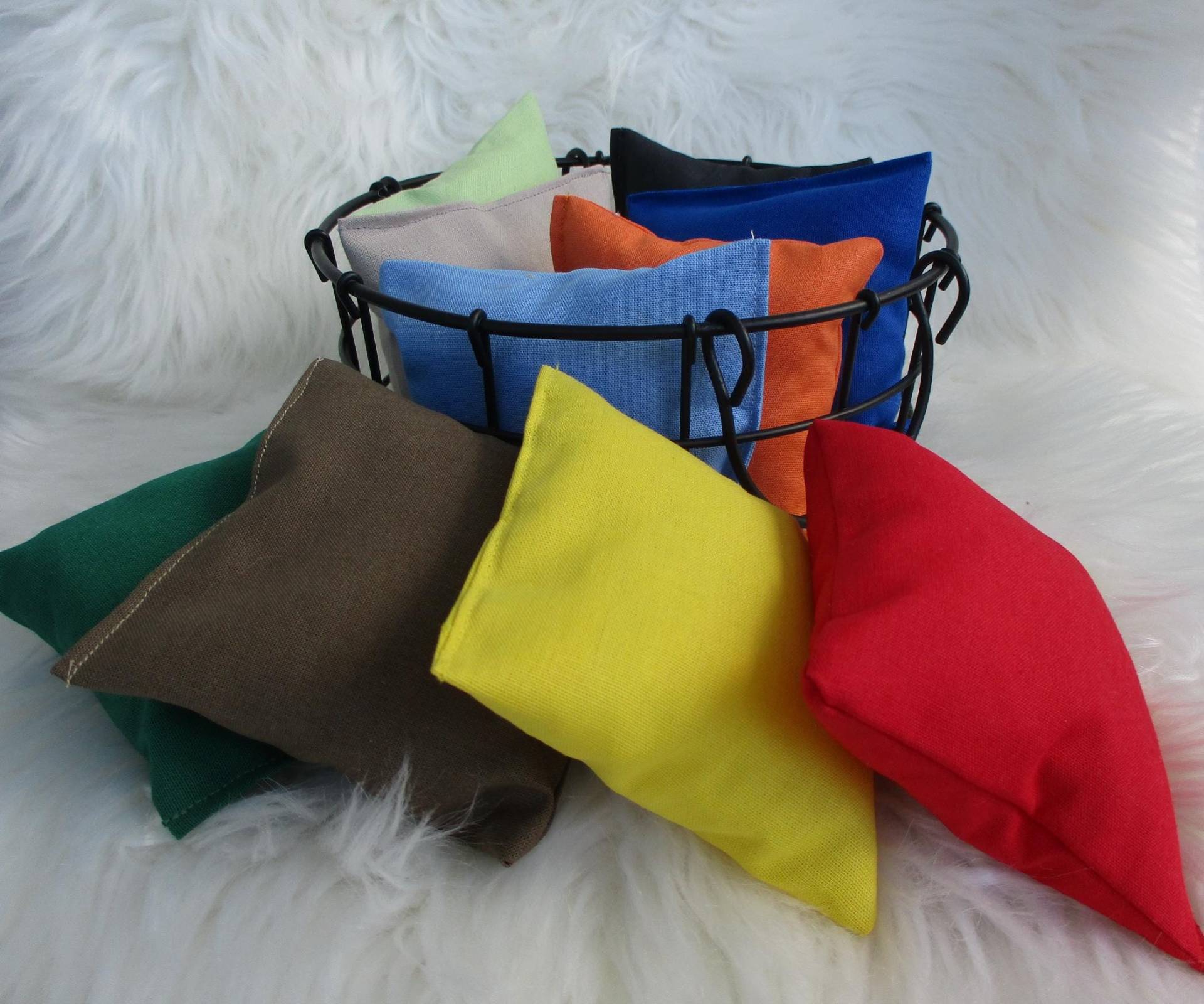 Fühlsäckchen, Sensorikkissen, Motoriksäckchen, Montessori Spielzeug, Sinnesspiel, Upcycling Ideen Aus Stoffresten, Geschenk von Etsy - RegenbogenfabrikShop