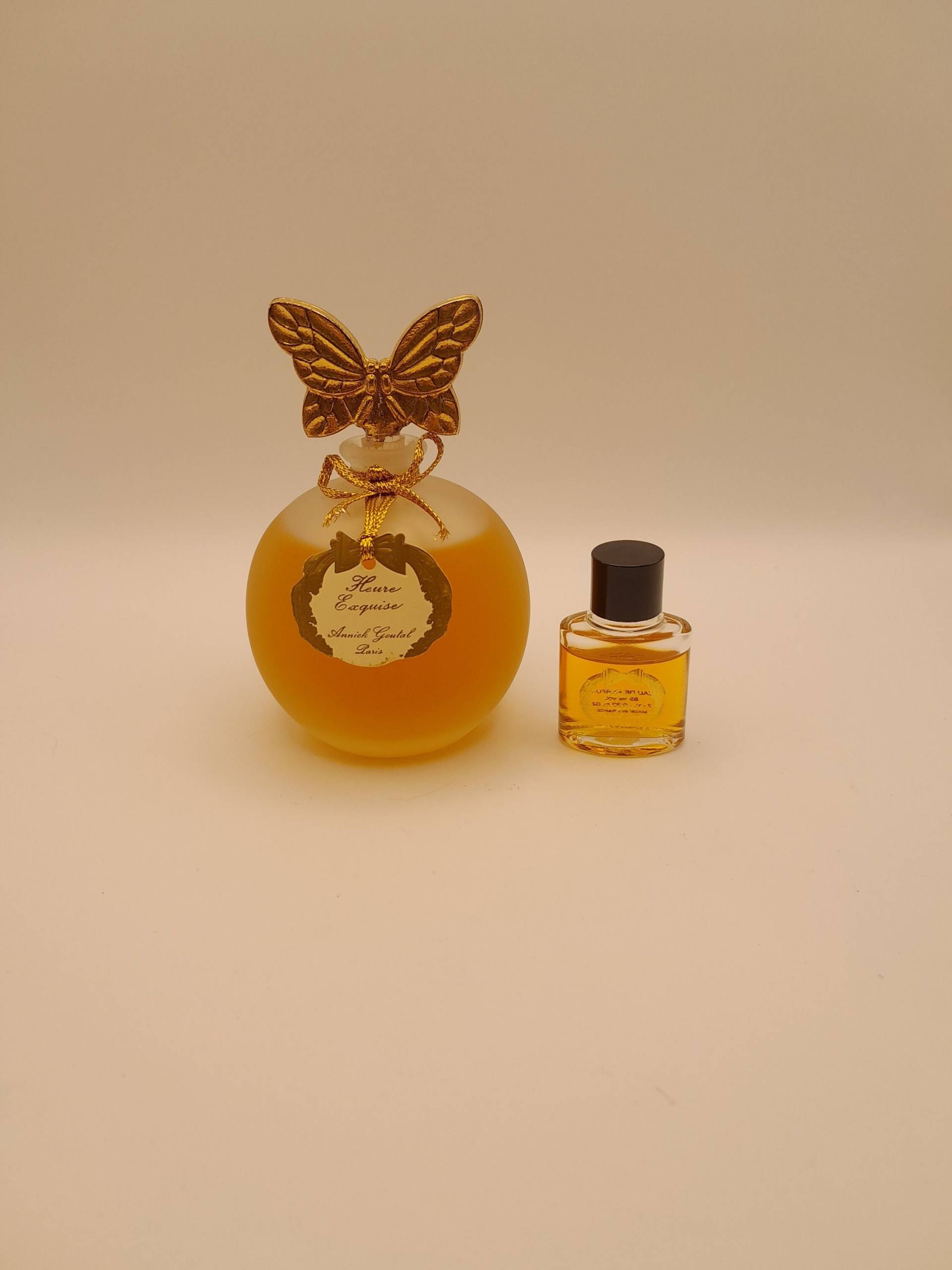 Annick Goutal Heure Exquise | 1984 - Eau De Parfum 120 Ml Vintage-Flasche Aus Den 1980Er Jahren Kostenlose Miniatur Annick Goutal Heure Exquise | 1984 - Eau De Parfum 120 Ml Vintage-Flasche Aus Den 1980Er Jahren Kostenlose Miniatur von Etsy - ReginasPerfume