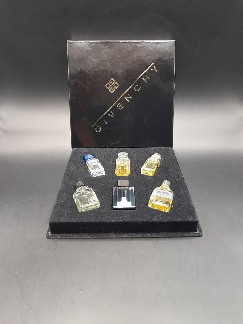 Givenchy - Set Mit 6 Edt-Miniaturen Ysatis/Iii Eau De Xeryus Monsieur Gentleman Vintage 1980Er von Etsy - ReginasPerfume