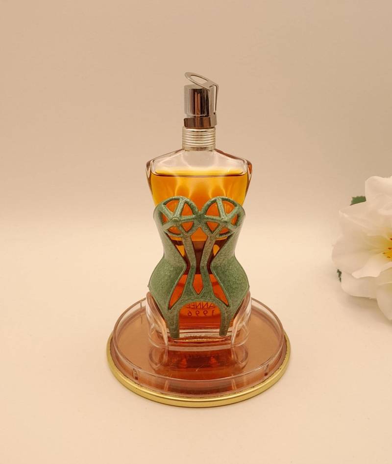 Jean Paul Gaultier Classique | 1996 - 30 Ml Parfümextrakt Splash Vintage 1990Er Jahre Grüne Flasche Sammlerflasche von Etsy - ReginasPerfume