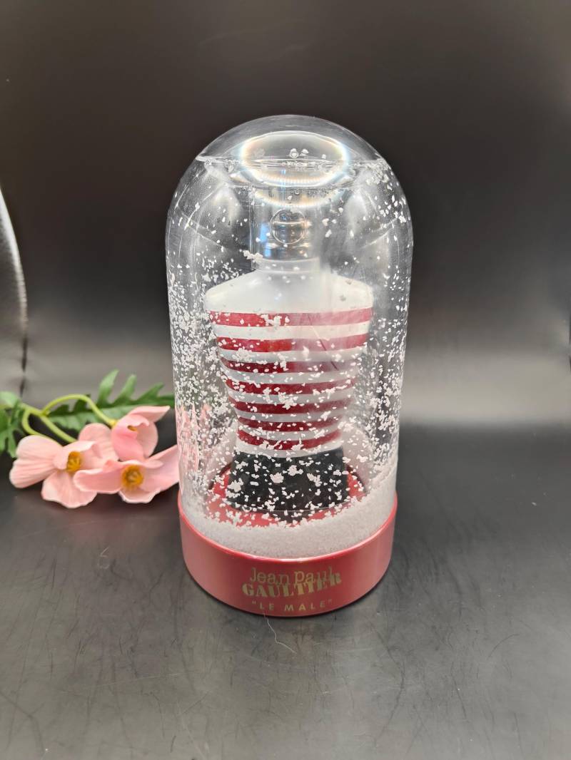 Jean Paul Gaultier Le Mâle | 2017 - 125 Ml Eau De Toilette Schneekugelflasche Weihnachtsedition Versiegelt in Blisterverpackung von Etsy - ReginasPerfume