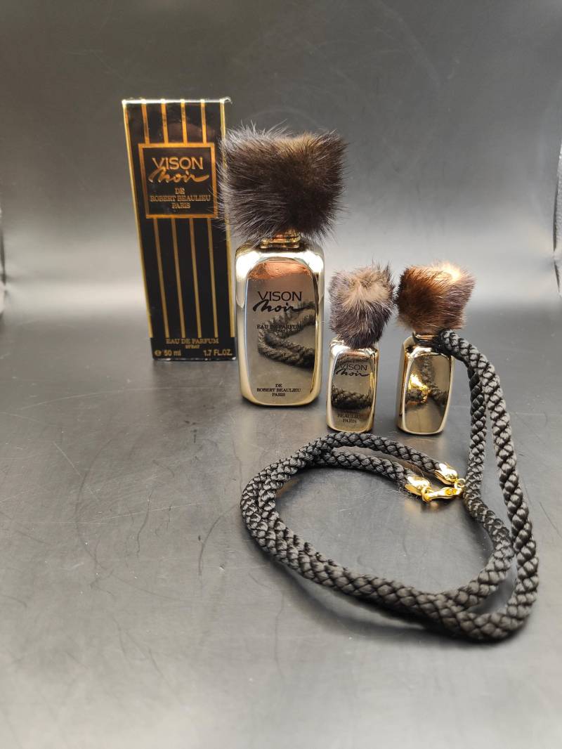 Robert Beaulieu - Vison Noir | 1991 Menge 50 Ml Eau De Parfum Spray + 7, 5 Extrait 5 Extract Pendant Flakon Jahrgang 1991 von Etsy - ReginasPerfume