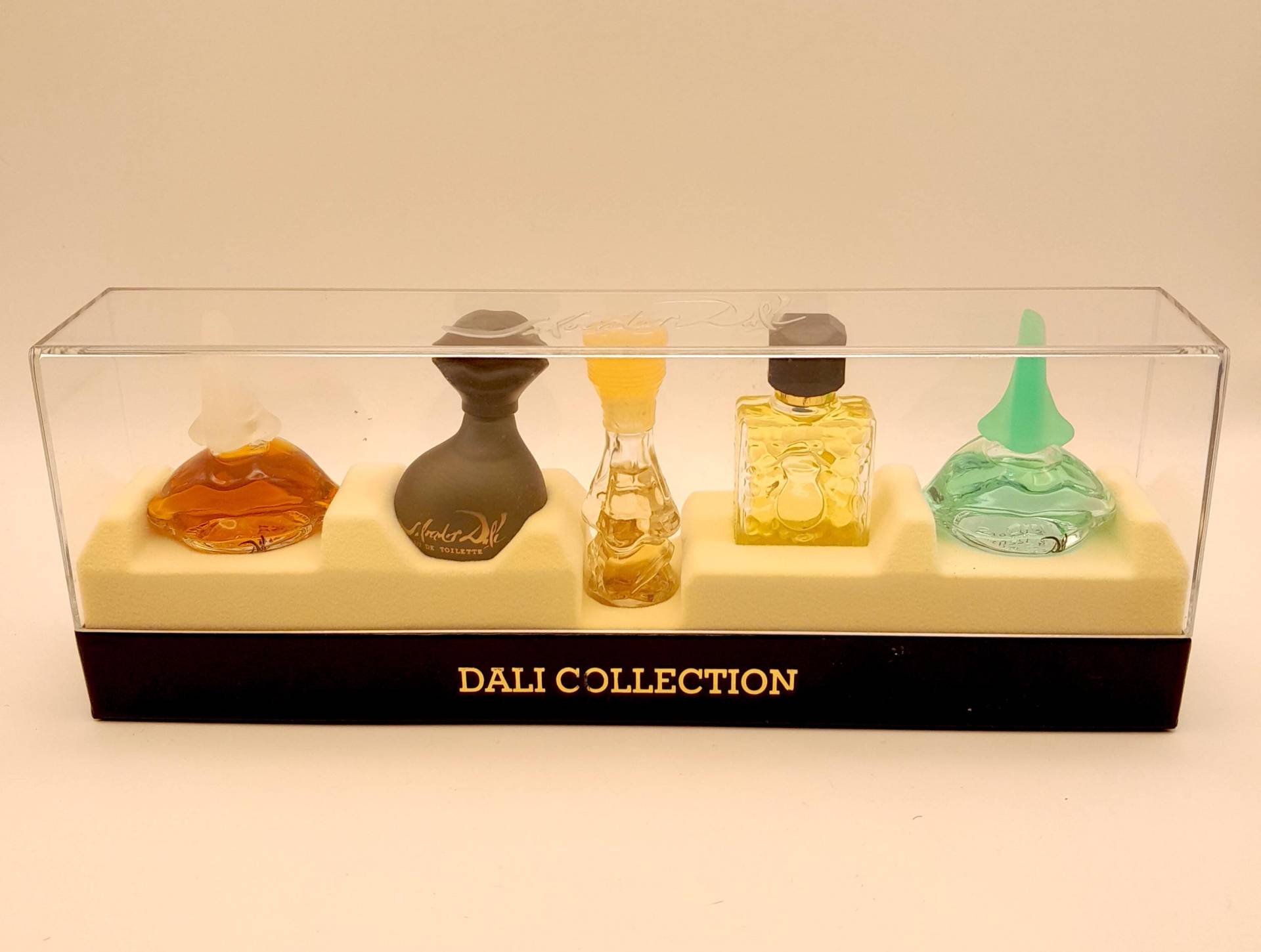 Salvador Dalí - „Dalí Collection" Miniaturset | 1985 5 X Ml Vintage-Box Aus Den 1980Er-Jahren Damenparfüm von Etsy - ReginasPerfume