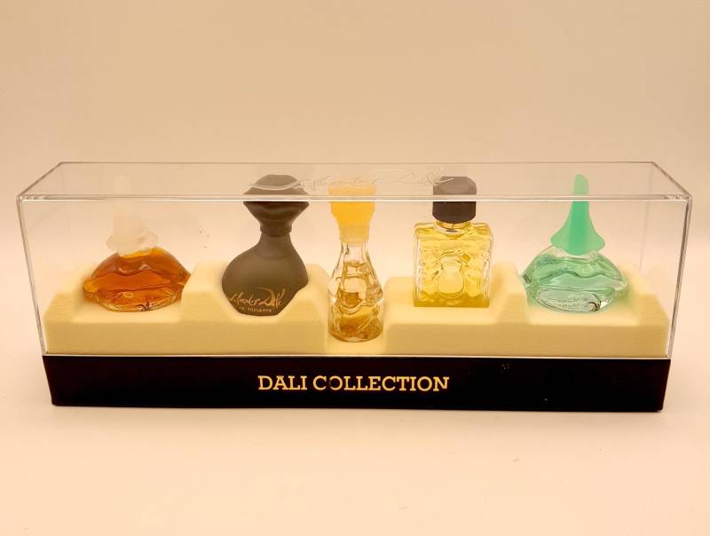 Salvador Dalí - „Dalí Collection" Miniaturset | 1985 5 X Ml Vintage-Box Aus Den 1980Er-Jahren Damenparfüm von Etsy - ReginasPerfume