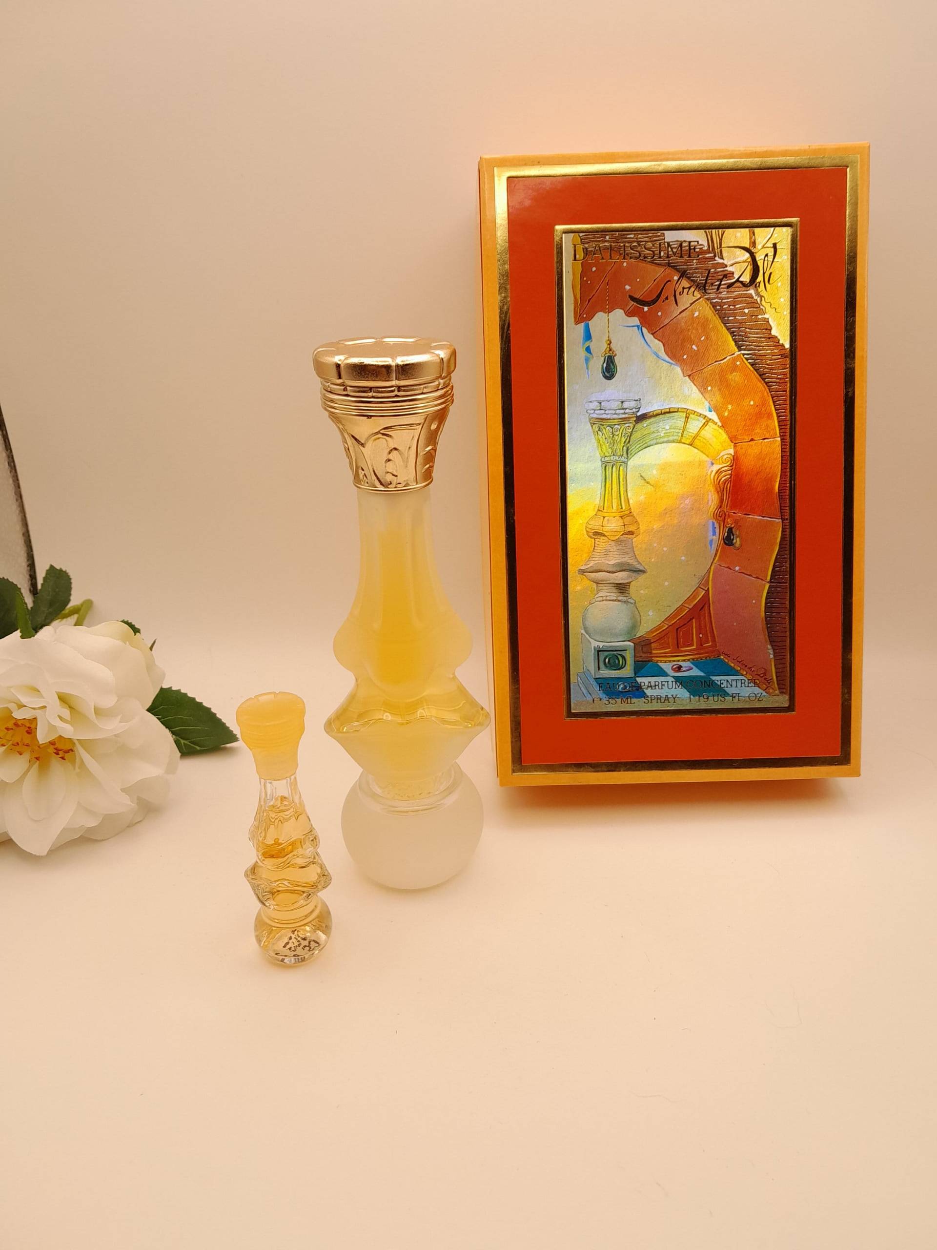 Salvador Dali - Dalissime | 1993 35 Ml Konzentriertes Eau De Parfum Spray Vintage-Flasche Aus Den 1990Er Jahren Kostenlose Miniatur Salvador Dali - Dalissime | 1993 35 Ml Konzentriertes Eau De Parfum Spray Vintage-Flasche Aus Den 1990Er Jahren Kostenlose Miniatur von Etsy - ReginasPerfume