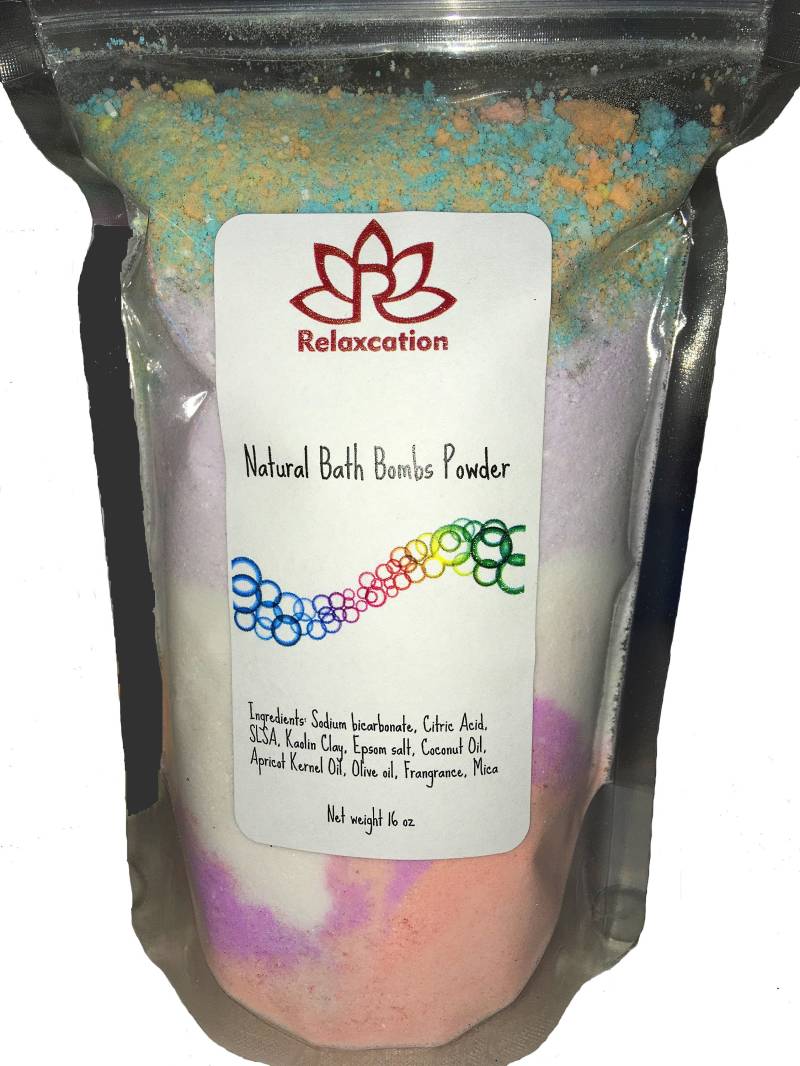 Schaumbadbomben Pulver Mit Olivenöl, Kokosnussöl Und Aprikosenkernöl 1 Pfund Ideal Für Badezeit Kinder, Frauen, Männer, Jugendliche, Geschenk von Etsy - Relaxcation