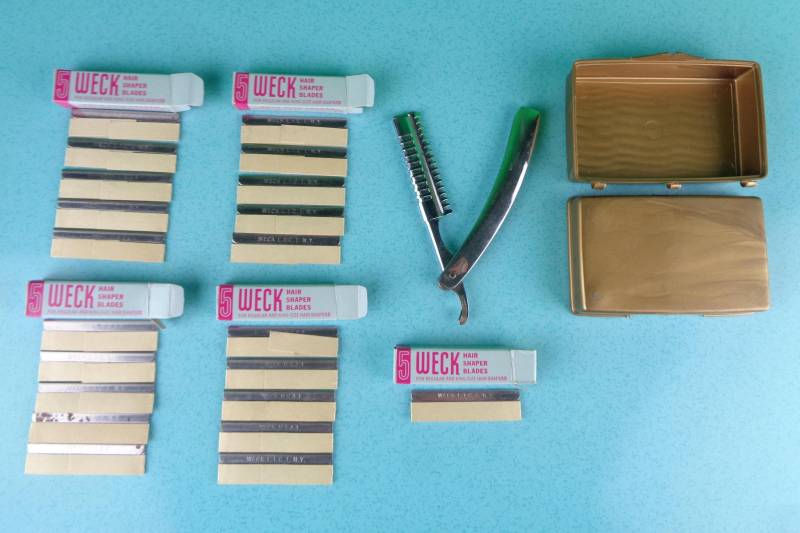 Vintage Retro Straight Scalpel Stahl Box Rasiermesser 1950Er 1960Er Jahre Mid Century Beauty Personal Hair Care Shave Grooming-Tool Styling Barber von Etsy - ReminiscingVintage