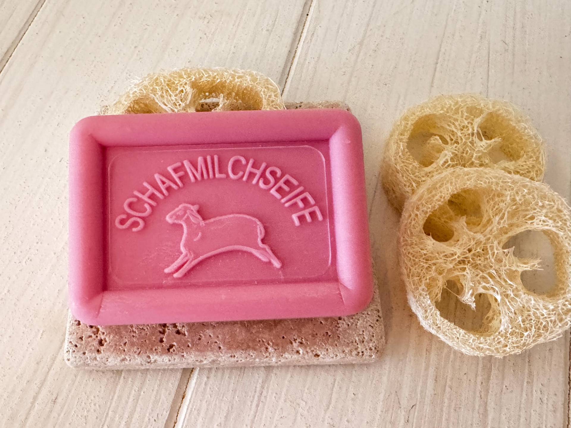 Schafmilchseife Himbeer Spritz 100G von Etsy - Revitalshop