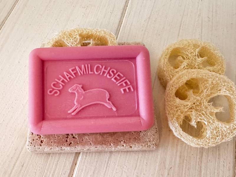 Schafmilchseife Himbeer Spritz 100G von Etsy - Revitalshop