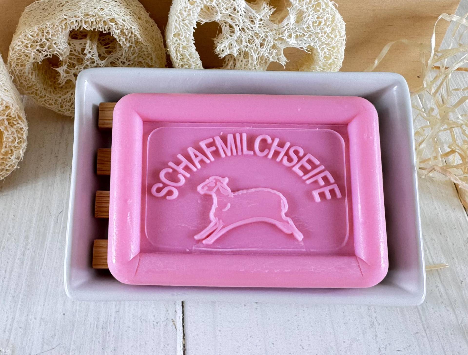 Schafmilchseife Himbeer Spritz von Etsy - Revitalshop
