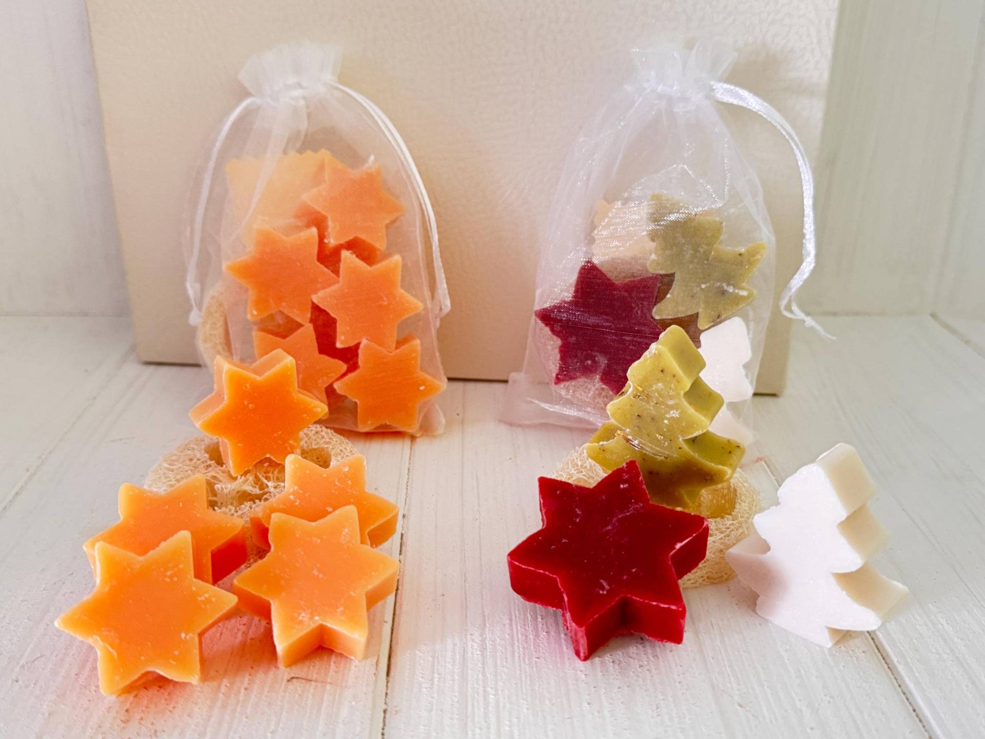 stern Seife Geschenkset Zirbenduft Weihnachtsduft Schafmilchseife Luffa von Etsy - Revitalshop