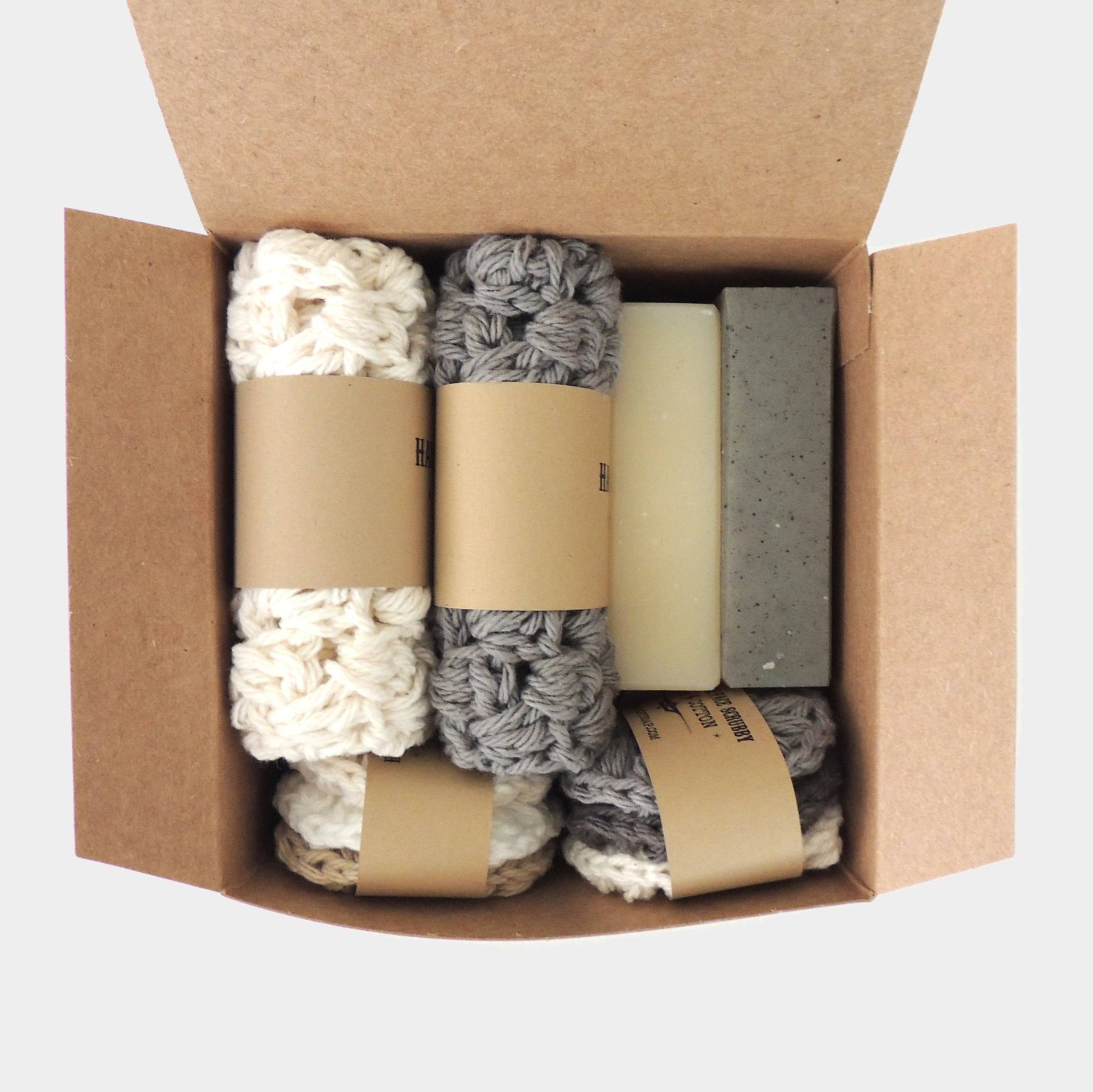 Freund Geschenk Box | Geburtstagsgeschenke Für Weihnachtsgeschenke Männer 2 Seifen Waschlappen 6 Gesichtspeelings von Etsy - RightSoap
