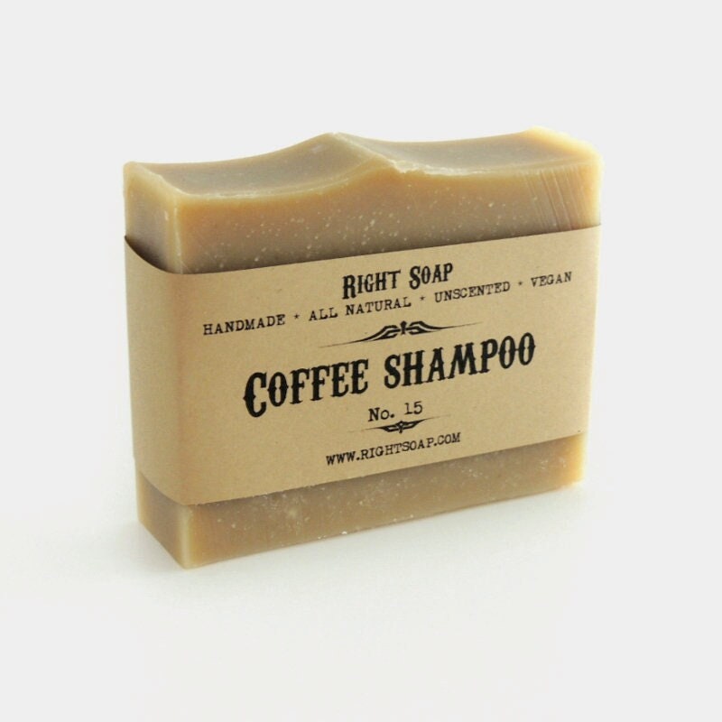 Kaffee Shampoo Feste Seife | Natürliche Shampoo-Seife Kaffeeliebhaber Geschenk Für Männer Weihnachtsgeschenk von Etsy - RightSoap