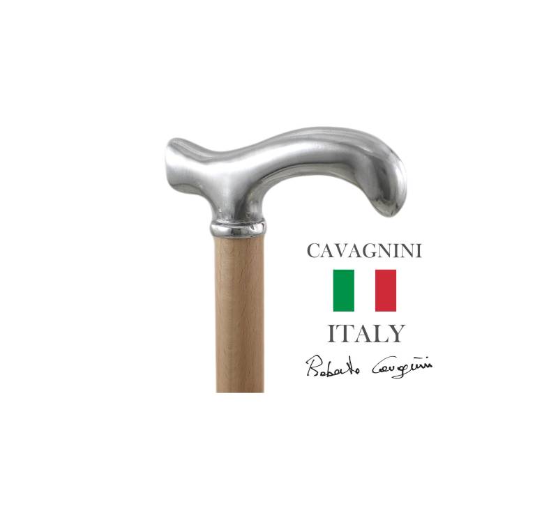 Solider Und Eleganter Spazierstock, Knotengriff, Handgefertigt in Italien, Anpassbar Mit Gravur von Etsy - RobertoCavagnini