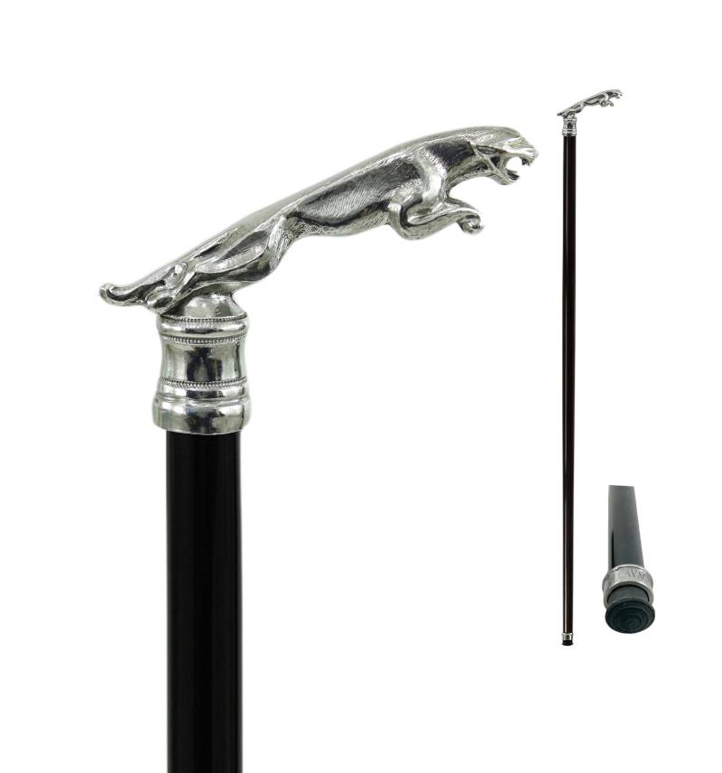 Zinnrohr Für Ältere Menschen, Geschenk Die Zeremonie, Jaguargriff, Anpassbar Mit Gravur, Handgefertigt in Italien von Etsy - CavagniniITALY