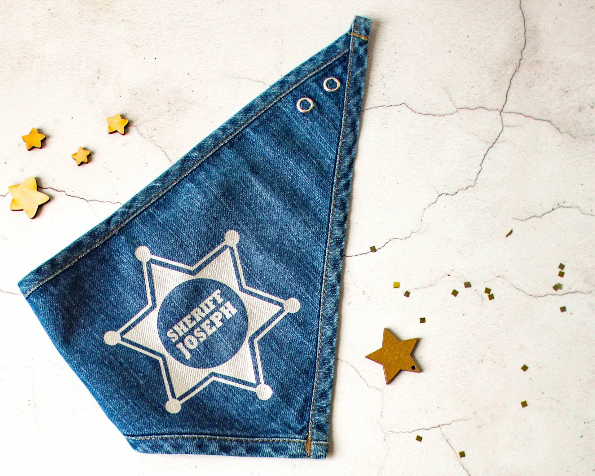 Baby Lätzchen - Bandana Geschenk Jeans Shower Sheriff Wilder Westen Cowboy von Etsy - RocketandFox