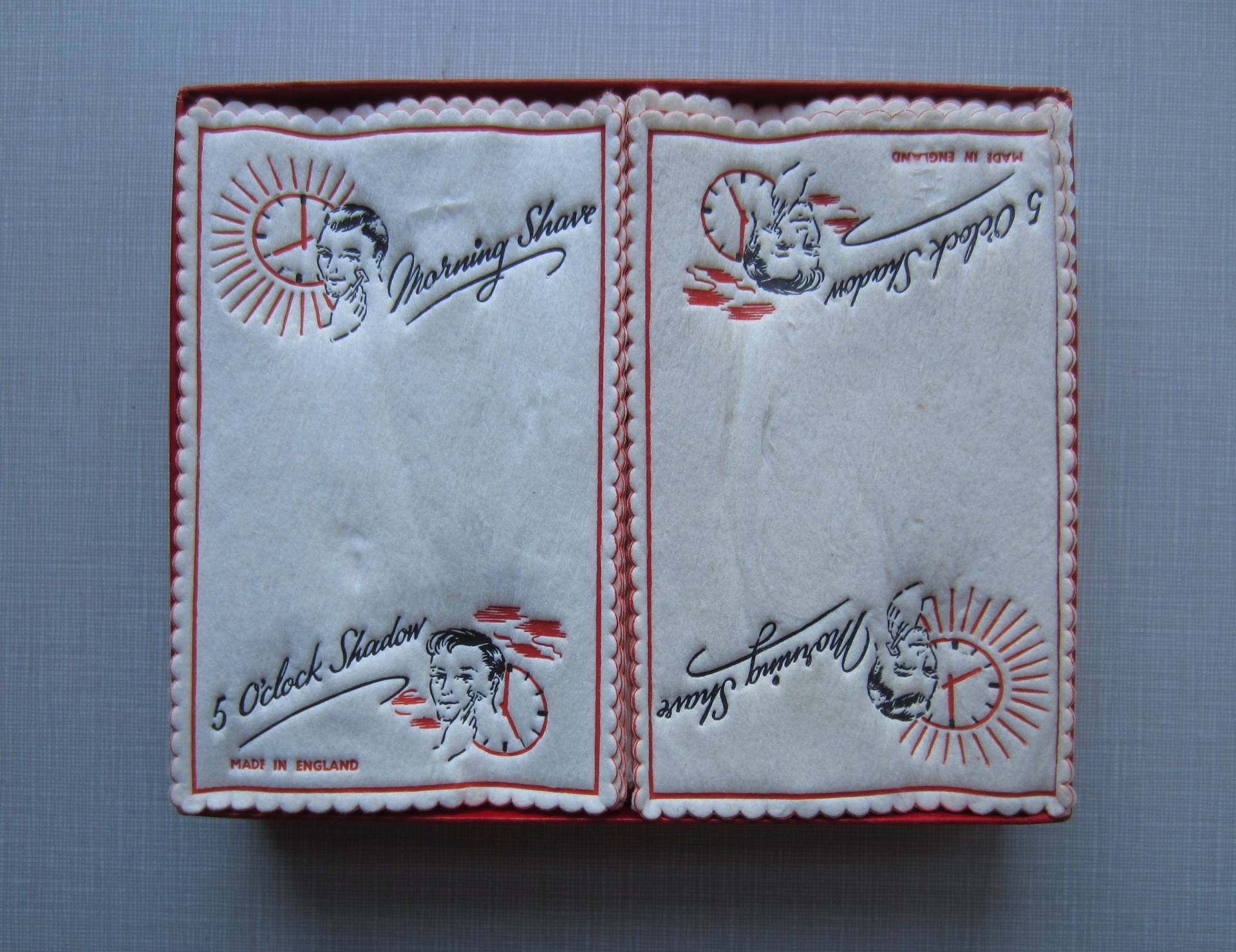 Vintage Mr Shave Handtücher Etwa Aus Den 50Er Jahren von Etsy - Rockettomarshome