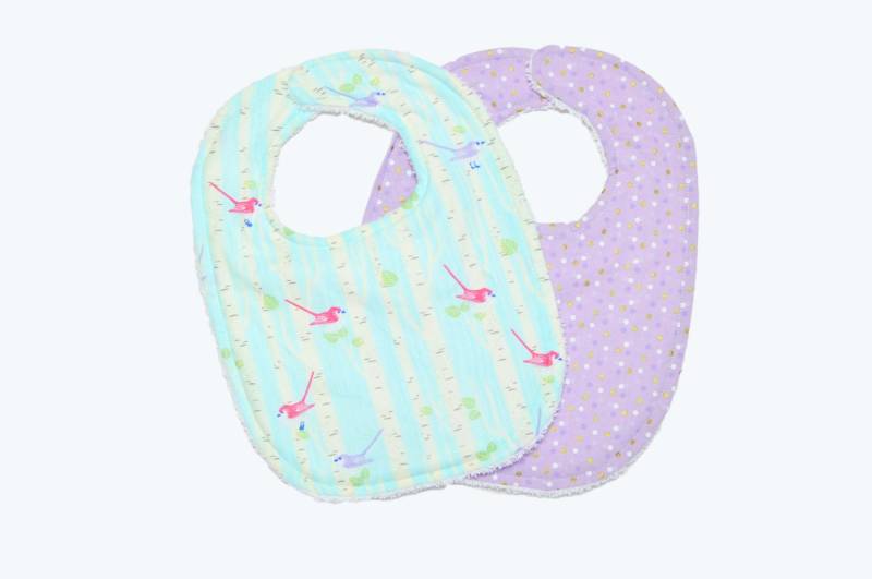 Baby Girl Lätzchen - Übergröße Baby-Lätzchen Birke Und Vögel Baby Girl Lätzchen - Übergröße Baby-Lätzchen Birke Und Vögel von Etsy - RockinColt