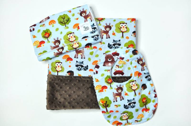 Baby Woodland Geschenk - Rustikal Baby-Geschenk Fuchs Hirsch Eule Bär Baby Woodland Geschenk - Rustikal Baby-Geschenk Fuchs Hirsch Eule Bär von Etsy - RockinColt
