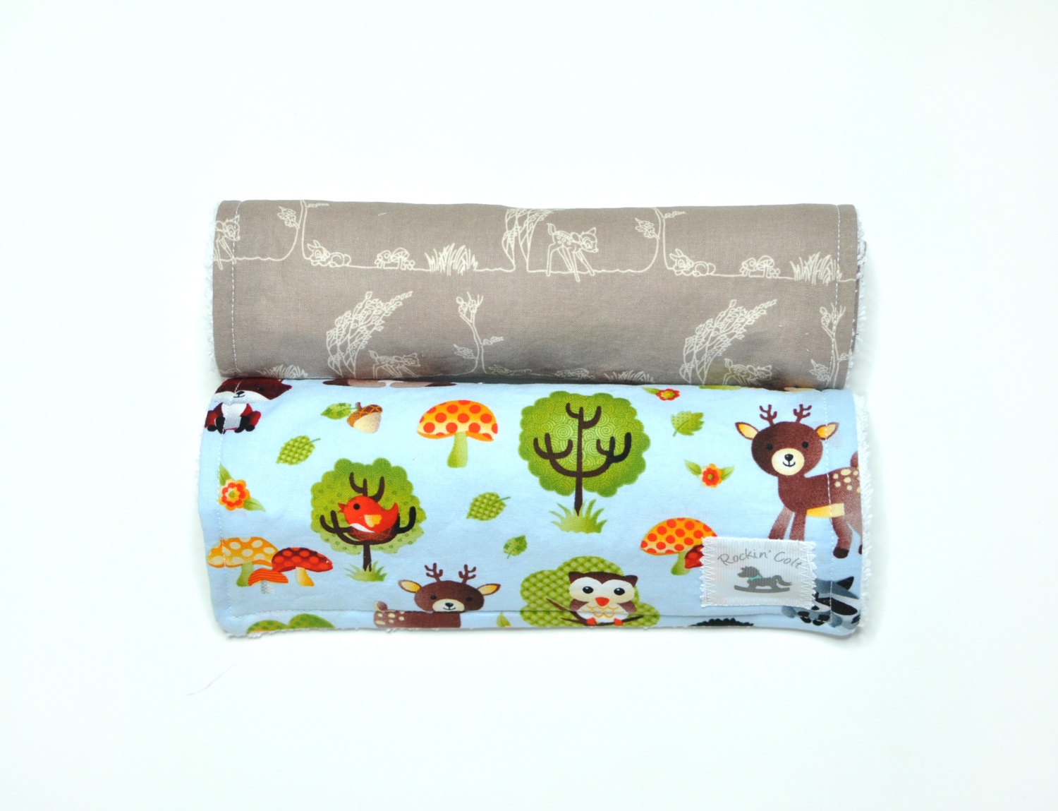 Junge Burp Tücher - Wald Spucktücher Hirsch Eule Fuchs Bär von Etsy - RockinColt