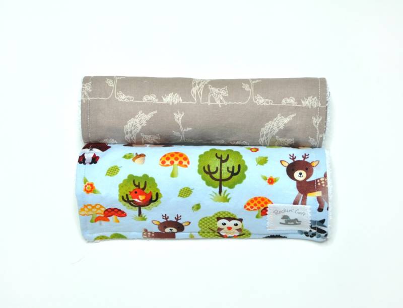 Junge Burp Tücher - Wald Spucktücher Hirsch Eule Fuchs Bär Junge Burp Tücher - Wald Spucktücher Hirsch Eule Fuchs Bär von Etsy - RockinColt