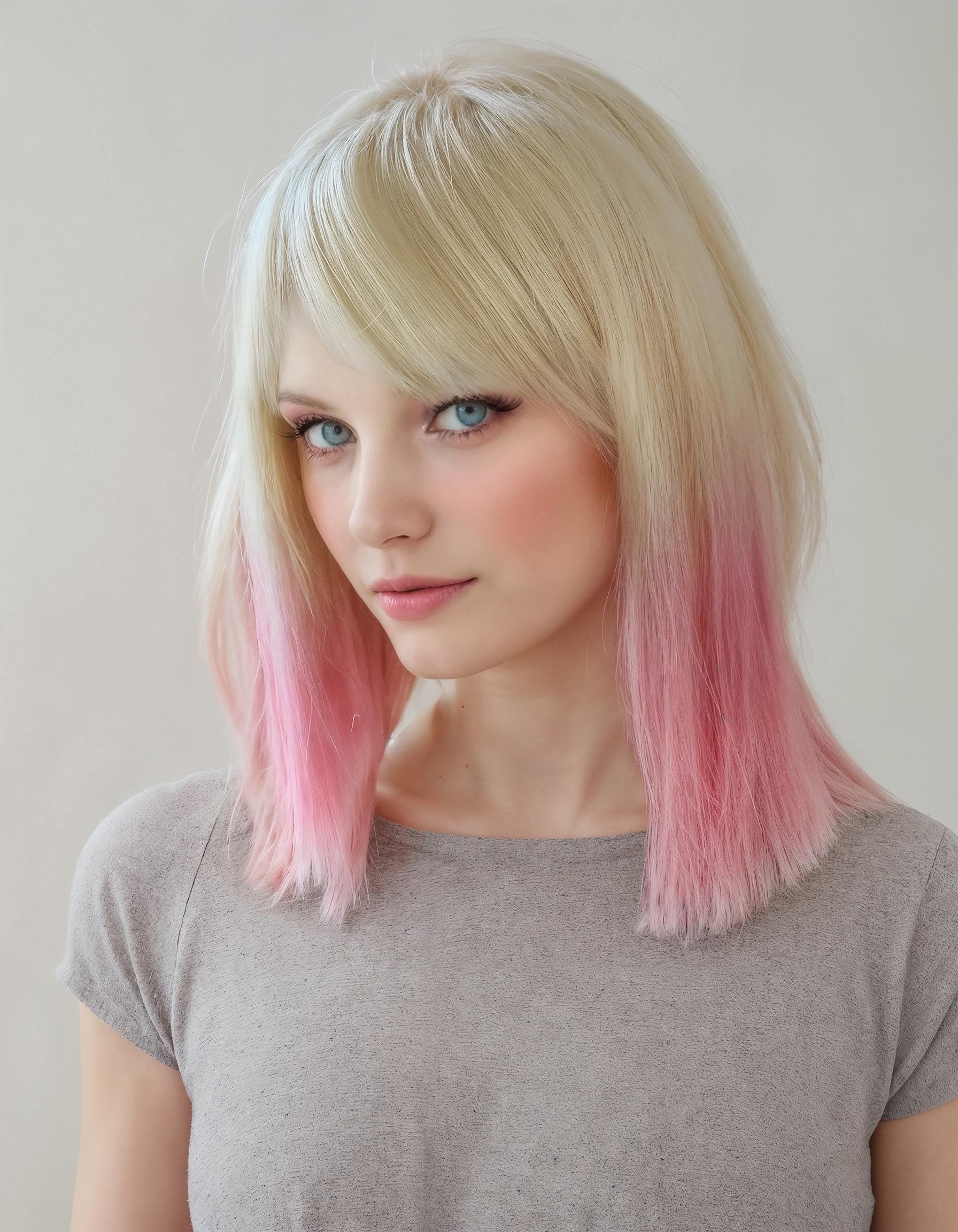 Blonde Bob-Perücke Mit Rosa Enden & Fransen, 10-Zoll-Zweifarbiges Kurzes Kunsthaar, Kostenlose Perückenkappe Inklusive Blonde Bob-Perücke Mit Rosa Enden & Fransen, 10-Zoll-Zweifarbiges Kurzes Kunsthaar, Kostenlose Perückenkappe Inklusive von Etsy - RockingColour
