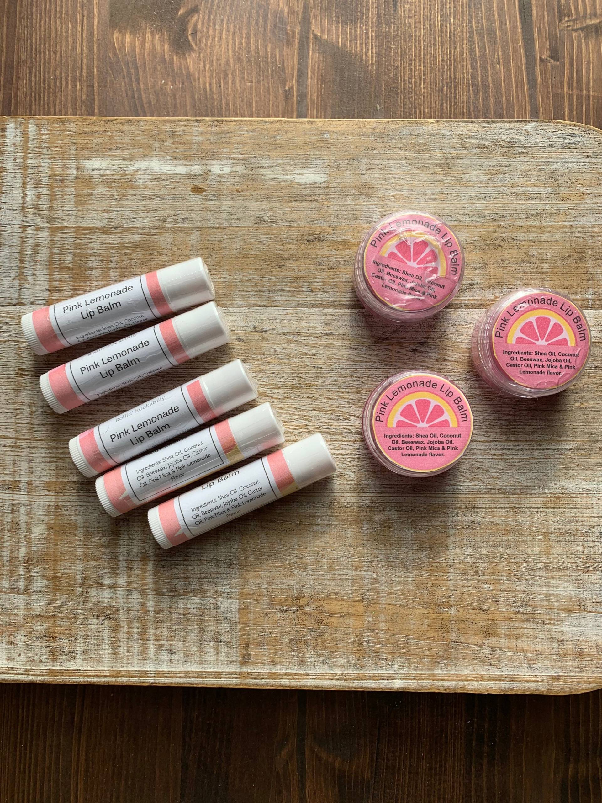 Pink Lemonade Lippenbalsam Limonade Sommer Lippenpflege Colorado Made Chapstick Lippentönung Pink Lemonade Lippenbalsam Limonade Sommer Lippenpflege Colorado Made Chapstick Lippentönung von Etsy - RollinRockabilly