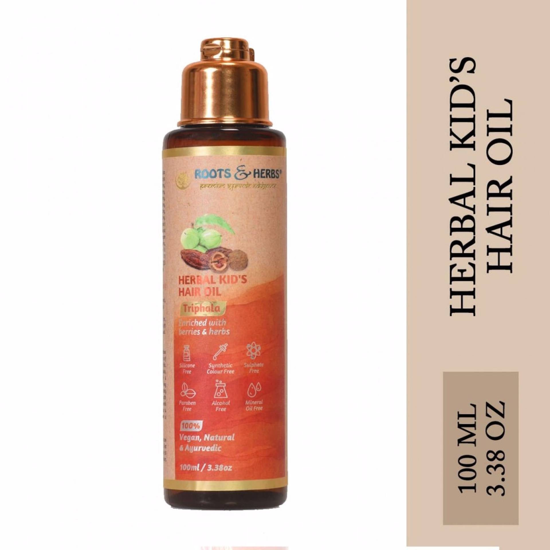 Roots & Herbs Kräuter Haaröl Für Kinder | 100Ml von Etsy - Rootsandherbsindia