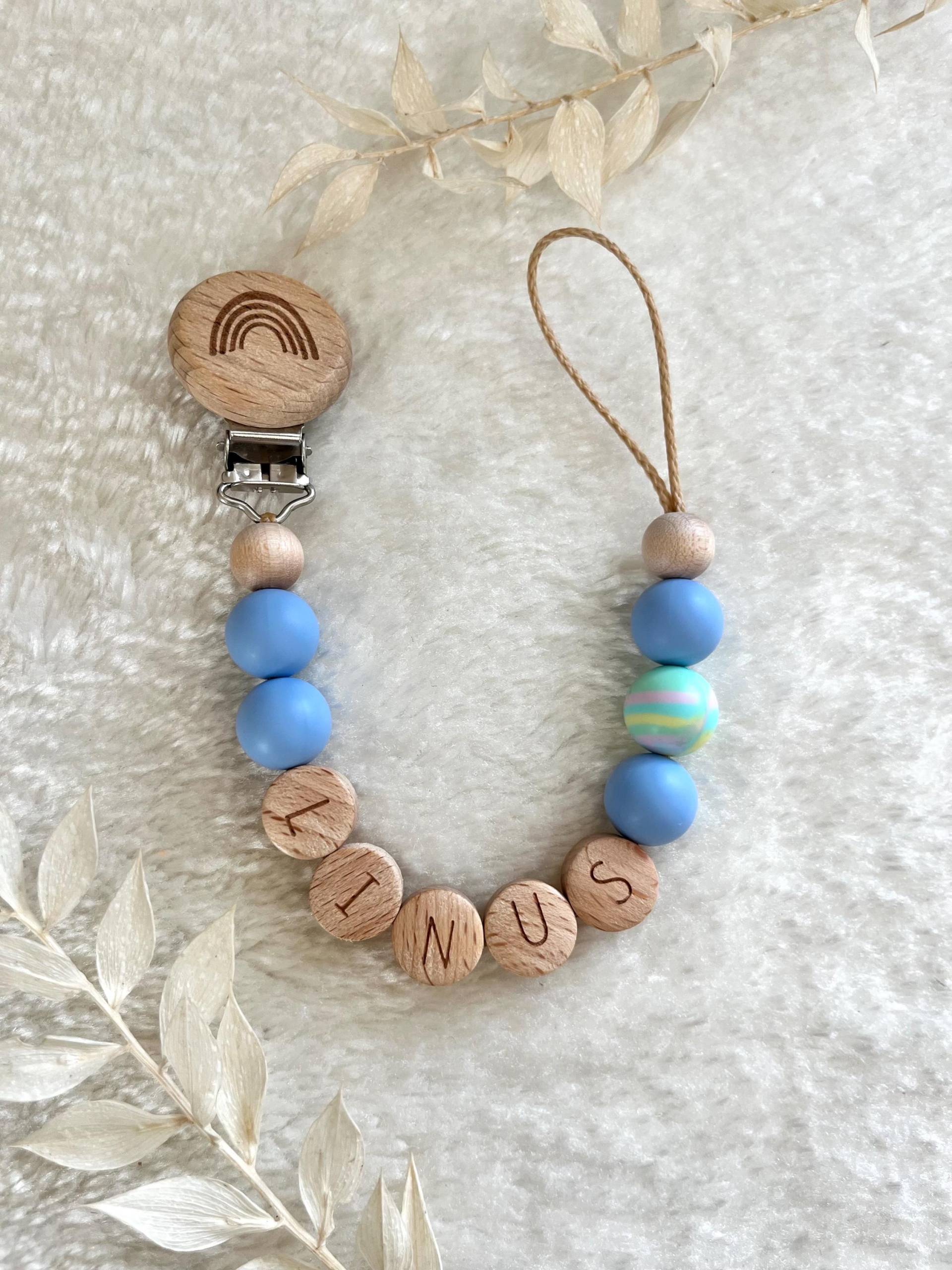 Schnullerkette Mit Name|Personalisiert Blau|Schnullerkette Junge Schnullerkette Mit Name|Personalisiert Blau|Schnullerkette Junge von Etsy - RosaRotDE