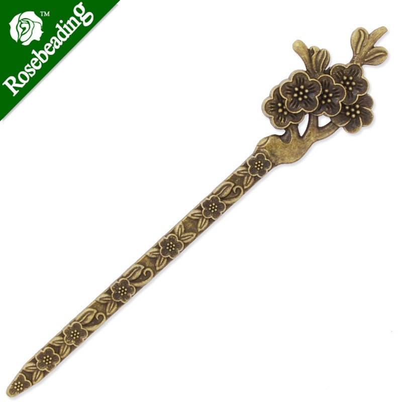 28x132mm Antik Bronze Lesezeichen, Pflaume Bossom Metall Lesezeichen 10Pcs C3913 von Etsy - Rosebeading