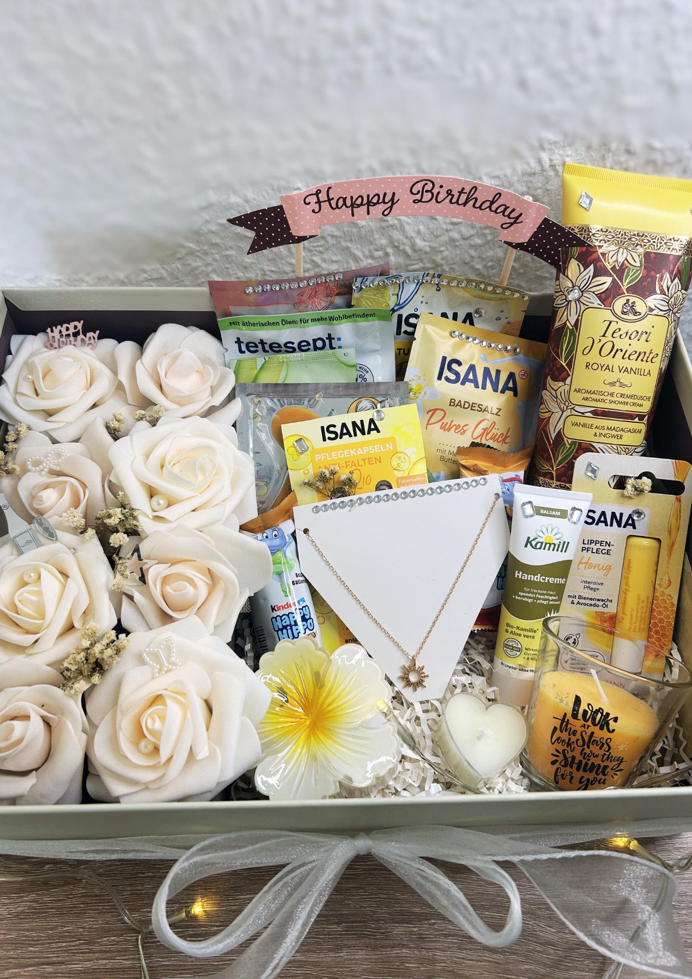 Luxury Birthday Gift Box For Women Xxl | Spa Self Care Set Pamper Her Relaxation Surprise Wellness Luxury Birthday Gift Box For Women Xxl | Spa Self Care Set Pamper Her Relaxation Surprise Wellness von Etsy - RoseboundKreationen